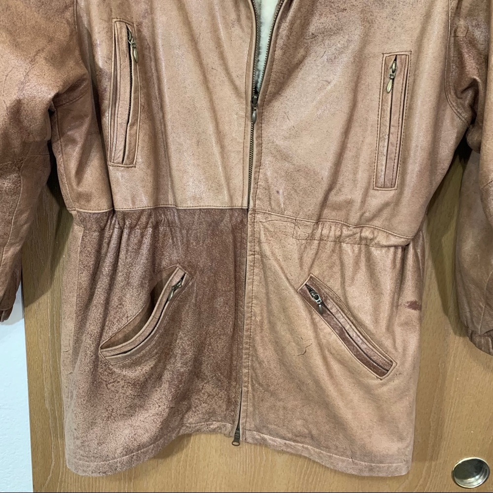 Wilson Adventure Bound Distressed Leather Jacket - Picture 4 of 11